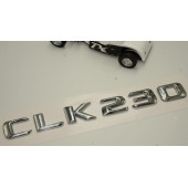 Benz CLK 230 Bagaj Krom Metal 3M 3D Yazı Logo thumbnail 3