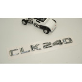 Benz CLK 240 Bagaj Krom Metal 3M 3D Yazı Logo - 2