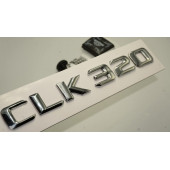 Benz CLK 320 Bagaj Krom Metal 3M 3D Yazı Logo thumbnail 1