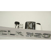 Benz CLK 320 Bagaj Krom Metal 3M 3D Yazı Logo thumbnail 4
