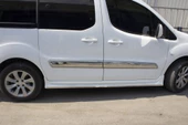 OMSA Citroen Berlingo 2 Krom Yan Kapı Çıtası 4 Parça 2008-2018 Arası - 4