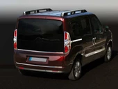 OMSA Fiat Doblo 2 Krom Bagaj Alt Çıta 2010-2021 Arası - 3