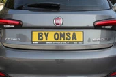 OMSA Fiat Egea Cross Krom Bagaj Alt Çıta Taşlı 2020 ve Sonrası - 2