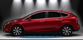 OMSA Ford Focus 3 HB Krom Cam Çerçevesi 12 Parça 2010-2018 Arası - 1