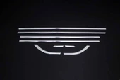OMSA Ford Mondeo 5 Sedan Krom Cam Alt Çıtası 8 Parça 2015-2022 Arası - 1