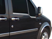 OMSA Ford Connect Krom Cam Alt Çıtası 2 Parça 2002-2014 Arası - 1