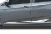 OMSA Honda Civic FC5 Krom Yan Kapı Çıtası 4 Parça 2016-2021 Arası - 1