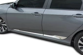 OMSA Honda Civic FC5 Krom Yan Kapı Çıtası 4 Parça 2016-2021 Arası - 2