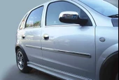 OMSA Opel Corsa C Krom HB Cam Alt Çıtası 4 Parça 2000-2006 Arası - 3