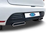 Renault Clio 4 Arka Difüzör 2 Parça 2012-2019 Arası thumbnail 2