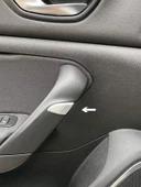 OMSA Renault Megane 4 HB Krom Kapı İçi Tutamak 2 Parça Taşlı 2016-2020 Arası - 1