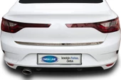 OMSA Renault Megane 4 Sedan Krom Bagaj Alt Çıta 2016-2020 Arası thumbnail 1