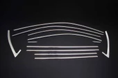 OMSA Skoda Superb B8 Krom Cam Çerçevesi 12 Parça 2015-2023 Arası - 1