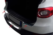 OMSA VW Tiguan Krom Arka Tampon Eşiği 3 Parça Taşlı 2007-2015 Arası - 1