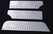 OMSA VW T4 Caravelle Krom Kapı Eşiği 3 Parça 1995-2003 Arası - 1
