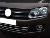 OMSA VW Amarok Krom Ön Tampon Çıtası 3 Parça 2010-2021 Arası - 4