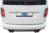 Omkar VW Caddy Minivan Krom Stop Çerçevesi 2 Parça Abs Krom 2015-2019 Arası - 4