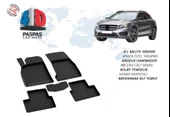 Mercedes GLA Class 4D Havuzlu Paspas Siyah 2013 ve Sonrası - 1
