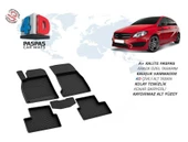 Mercedes B Class W246 4D Havuzlu Paspas Siyah 2012 ve Sonrası - 1