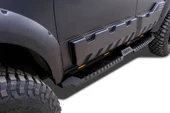 OMSA Mitsubishi L200 Dakar Yan Basamak Siyah V2 Ledli 2015-2019 Arası - 3