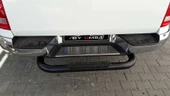 OMSA Nissan Navara Arka Basamak Çap:76 Siyah 2016 ve Sonrası - 4