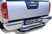 OMSA Nissan Navara Arka Basamak Çap:76 Siyah 2016 ve Sonrası - 2