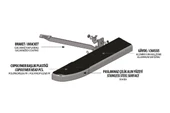 OMSA VW Caddy Ms Line Arka Basamak Siyah 2003-2020 Arası - 6