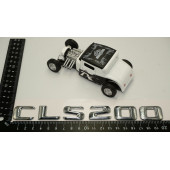 Benz CLS 200 Bagaj Krom Metal 3M 3D Yazı Logo thumbnail 5