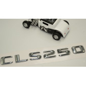 Benz CLS 250 Bagaj Krom Metal 3M 3D Yazı Logo thumbnail 3