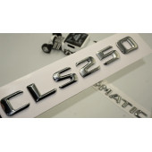 Benz CLS 250 4Matic Bagaj Krom Metal 3M 3D Yazı Logo - 1