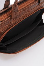 SERGİO GİORGİANNİ LUXURY SG071219 KROKOTABA UNİSEX EVRAK ÇANTASI - 4