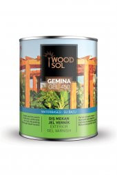 Woodsol Gemina Dış Mekan Ahşap Jel Vernik 2.5 Litre / 1565 Java Burma - 1