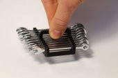 Küçük Anahtarı Organizer 10 Parça Plastik Aparat - 1