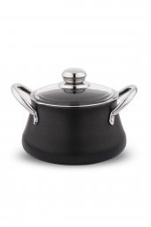 Schafer Ottawa Yanmaz Yapışmaz Granit Tencere Seti 7 Parça Siyah - 3