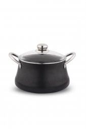 Schafer Ottawa Yanmaz Yapışmaz Granit Tencere Seti 7 Parça Siyah - 2