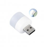 gaman Mini Taşınabilir Ampul Usb Led Beyaz Lamba 1 W- Gece Lambası Özellikli Powebank Pc Uyumlu Led Işık - 1