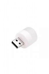 gaman Mini Taşınabilir Ampul Usb Led Beyaz Lamba 1 W- Gece Lambası Özellikli Powebank Pc Uyumlu Led Işık - 3