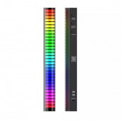 gaman 3D 32 LED RGB LED Ekolayzer Masaüstü Standlı (Müziğe)Sese Duyarlı Ritimler - 3