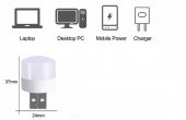 gaman Usb Led Küçük Beyaz Işık Lamba, Koridor, Tuvalet, Oturma, Çocuk Odası Için Rehber Gece Aydınlatma - 5