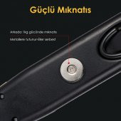 gaman 100 Led Elektrikli Seyyar 7 metre Kablolu Çalışma Lambası Seyyar Esnaf Araç Tamiri ve Tezgah Uygun - 3
