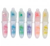 gaman Q-1230 Emojili Fosforlu Kalem 24lü Set Kilitli Poşet - 4