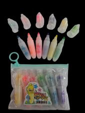 gaman 3 Paket (18 Adet) Fosforlu Mini Öğrenci İşaretleme Kalemi - 2