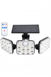 Powermaster Jd-2858 Sensörlü Kumandalı 3 Kademeli 138 Ledli Solar Lamba - 1