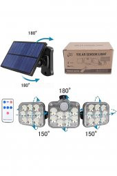 Powermaster Jd-2858 Sensörlü Kumandalı 3 Kademeli 138 Ledli Solar Lamba - 3