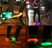 gaman Ledli Ayakkabı ışığı( Outdoor Lıght) Koşucular ve Bisikletçiler İçin Güvenlik Uyarı Klip-re - 2