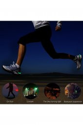gaman Ayakkabıya Takılan Parlak Ledli Outdoor Işığı Gece Led Uyarı Işığı - Bisikletçiler ve Sporcular için - 6