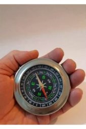 gaman Çelik Kasa Paslanmaz Mini Pusula 7cm Çap - 2