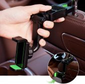 gaman 360° Çok Amaçlı Telefon Tutucu ( Max. 2.5cm Kalınlığındaki Yerlere Tutturabilirsiniz. ) - 4