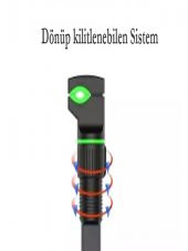 gaman 360° Çok Amaçlı Telefon Tutucu ( Max. 2.5cm Kalınlığındaki Yerlere Tutturabilirsiniz. ) - 5
