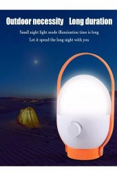 gaman 40 LED Şarj Edilebilir Lityum Parlaklık Ayarlı Asılabilir Çadır Lambası - Kamp Lambası 6,4 W 3600mAH - 1